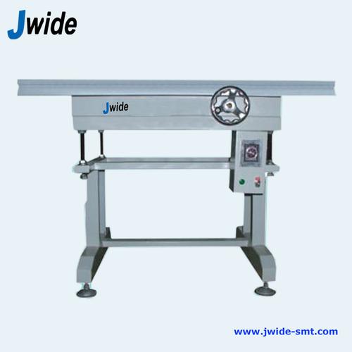 Jwide wave infeed conveyor for THT